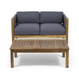 LAUREL LOVESEAT & COFFEE TABLE 66338.00GRY