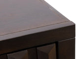 Radiance 75 inch Fireplace TV Stand, for TVs up to 85 inches, Rosewood Finish B108P345209