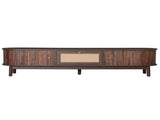 Modern Design TV Stand for 75" TVs, Media Console TV Cabinet with Rattan-Front Drawer for Living 45140769