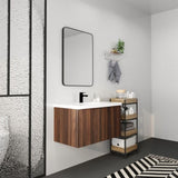 Modern Design 36 Inch Float Mounting Bathroom Vanity With Sink Soft Close Door,2 W99952552