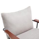 Modern Accent Chair Arm Chair Living Room Rocking Chair Metal Frame W1403P241856