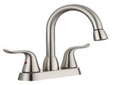 Pull-out Bathroom Faucet For bathroom Sink With Two Handles And Supply Lines - BN B2724P501238
