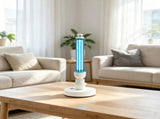 25W Portable UVC Lamp with Ozone Purifier & Remote Control, 30/60/120 Min Timer, for Living Room, 57051705