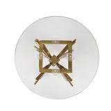 SPARKLE GLASS TABLE 66964.00