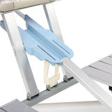 One Piece Folding Table and Chair Aluminum Alloy 66376598