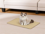 24 x 16 Inch Natural 6-Piece Cat Scratching Mats, Sisal Material Anti-Slip Latex Backing Furniture 45802917