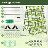 59" Outdoor garden grid with mesh 25409655