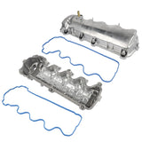 Pair Engine Valve Cover Left & Right Side Replacement for Ford F-150 F-250 F-350 Expedition 4.6L 43414930