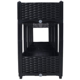 Planter Raised Beds - Elevated Planter Garden Box with Drainage Plug Raised Garden Beds for W465P187533