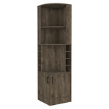 Seattle Bar Cabinet, Eight Bottle Cubbies, Two Large Open Shelves B128P176131