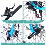 Freestyle Kids Bike Double Disc Brakes 26 Inch Children's Bicycle for Boys Girls Age 12 Years W1019124187