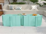 Puzzle Art Side Table, Modular Concave Edge MGO Table - Buy Singles or Combine for Custom Layouts, N770P347932G