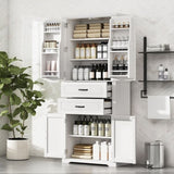 Storage Cabinet with Multi-Functional Storage Space for Kitchen/Bathroom/Dining Room/Living Room , 2 N759P293426K
