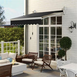 ZUN Patio Retractable Awning -AS （Prohibited by WalMart） 77869548