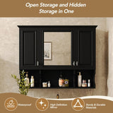 35'' x 28'' Wall Mounted Bathroom Medicine, Modern Bathroom Wall with Mirror, Mirror N710P209443B