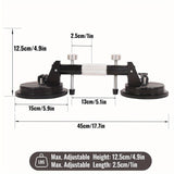 ZUN Granite Seam Setter, Seamless Stone Seam Setter Heavy Duty Dual Vacuum Class Ceramic Tile Sucker 76886627