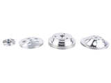 Front Pulley Bracket Kit with Alternator Power Steering Long Water Pump Fit for Chevy SBC 283 327 76516998