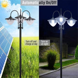 ZUN 3-head Solar Lamp/Street Light /Outdoor Ready LED Lighting -AS （Prohibited by 04504598