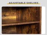Shoe cabinet with 2 doors, 5 open compartments, and a tabletop with a back panel made of MDF 17073694