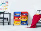Rolling Utility Organizer Storage Cart, for Home Office, School, Classroom, Scrapbook, Hobby, Craft, 08300923