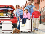 Hardshell Luggage Sets 4 Pieces 20"24"28" Luggages and Cosmetic Case Spinner Suitcase with TSA 17639743