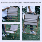 ZUN Camping Chair, Folding Chair,Chair,Outdoor Camping Folding Chair,Outdoor Portable Folding Chair 86372043