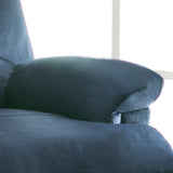 Blue Recliner with Pillow Top Arm B062P215433