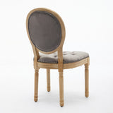 French Style Solid Wood Frame Antique Painting,Hand-pulled buckle decoration Velvet artificial W1143P195871