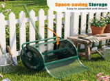 27"16" Lawn Fertilizer Spreader with Diamond Mesh Clump-Free Garden Compost Spreader 22173685