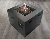 ZUN 24'' H x 30'' W Concrete Outdoor Fire pit B120142197