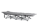 Folding Camping Cot Bed with Soft Pad, Portable Outdoor Cot, Adults Sleeping Bed for Home Office Nap 91679814