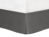 7 Piece Faux Suede Comforter Set Black Cal King B03597217