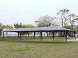 10'x30' Outdoor Party Tent with 8 Removable Sidewalls, Waterproof Canopy Patio 73401213