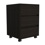 Vienna Three Drawers Filing Cabinet, Roller Blade Glide B128P148827