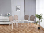 ZUN Beige sennit chair,set of 4,dining chair,coffee chair W234P196525