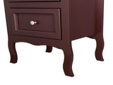 2pcs Country Style Two-Tier Night Tables Large Size Grown 85450800