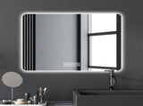 Bathroom Mirror with Led Lights Front and Backlit, Anti-Fog Lighted Vanity Mirrors for Wall Mounted, W2071P172692