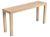 46 inch Pinewood Table, Console Table Entrance Table, Narrow Sofa Table for Living Room 65036131