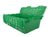 27"x17"x12" Plastic Storage Chest, Green, 1 Pack 84342429