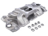 Aluminum Dual Plane Air Gap Intake Manifold For Small Block Chevy 262-400 1955-1986 38081955