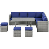 Pieces Patio Furniture Set 62158514