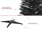 5' Artificial Pencil Christmas Tree, Slim Xmas Tree with 294 Realistic Branch Tips and Plastic 68482214