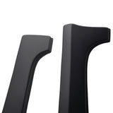 Side Skirt Body Kit Panel fit for Honda Civic 4Dr 2012-15 Black ABS Extension 95736215