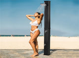Solar heated shower 63267717