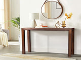 46 inch Pinewood Table, Console Table Entrance Table, Narrow Sofa Table for Living Room 02179294