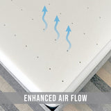 3-Inch AdaptiFoam Responsive Memory Foam Mattress Topper - King B123P303593