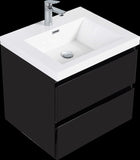 24" Floating Bathroom Vanity with Sink, Modern Wall-Mounted Bathroom Storage Vanity Cabinet with W1573P152691