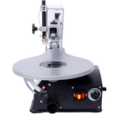 16-Inch Variable Speed Scroll Saw with Extra-Large Adjustable Tilting Table Ideal for Woodworking W465P182125