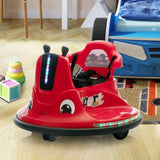 ZUN 12V Snail-Shaped Kids Electric Bumper Car with Remote Control, Ride On Car with LED Lights, Music, W2181P160381