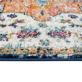 Boho Medallion Woven Area Rug B03598009